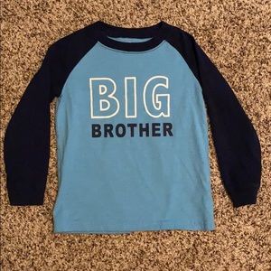 Carter’s “Big Brother” long sleeve shirt
